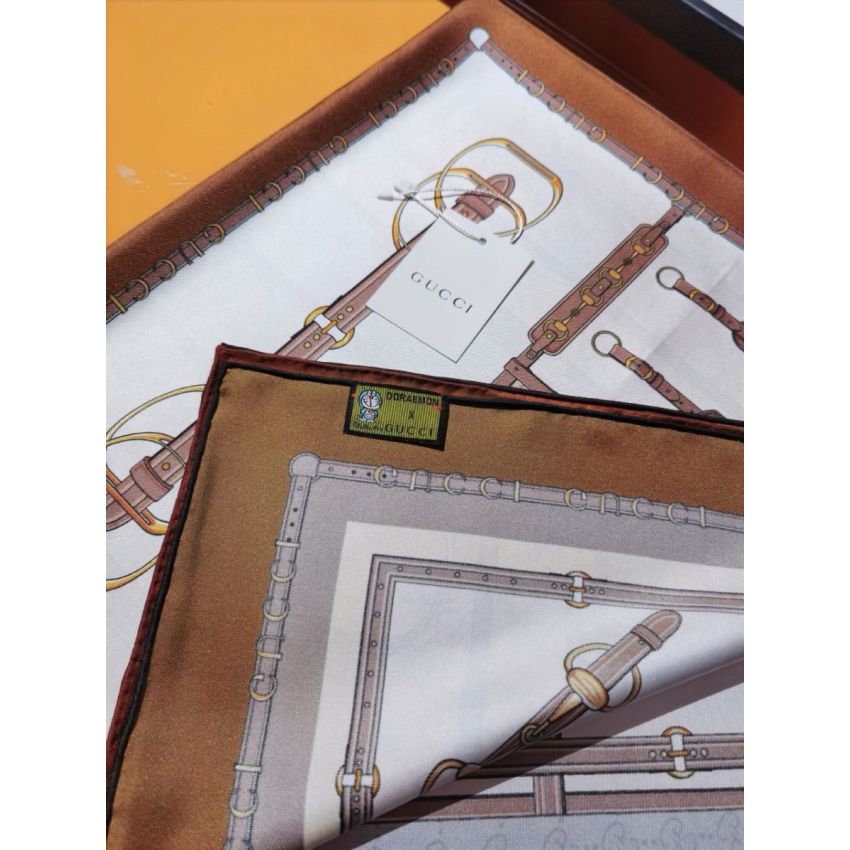 Gvc*1 Square Silk Scarf