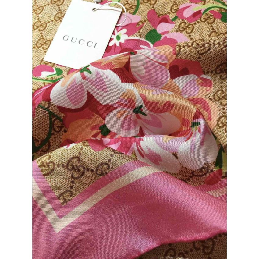 Gvc*1 Square Silk Scarf
