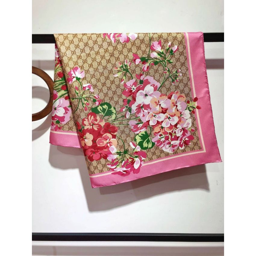 Gvc*1 Square Silk Scarf