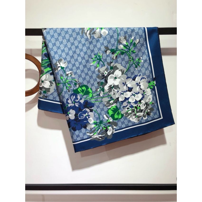 Gvc*1 Square Silk Scarf