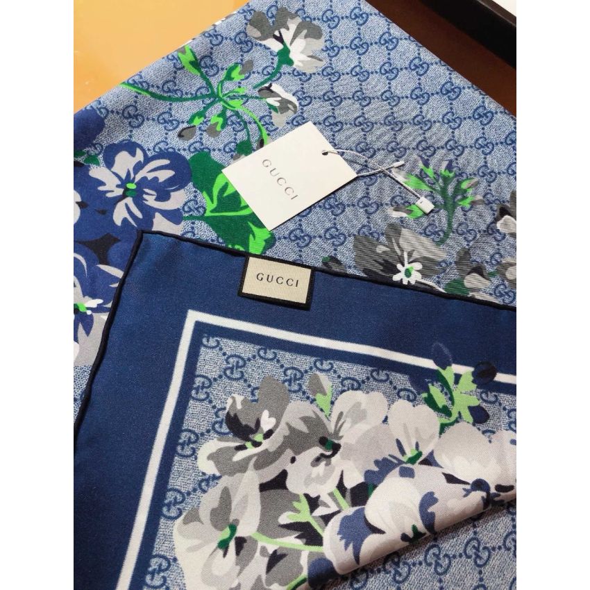 Gvc*1 Square Silk Scarf