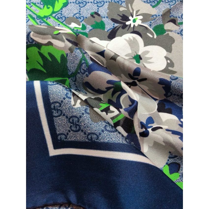 Gvc*1 Square Silk Scarf