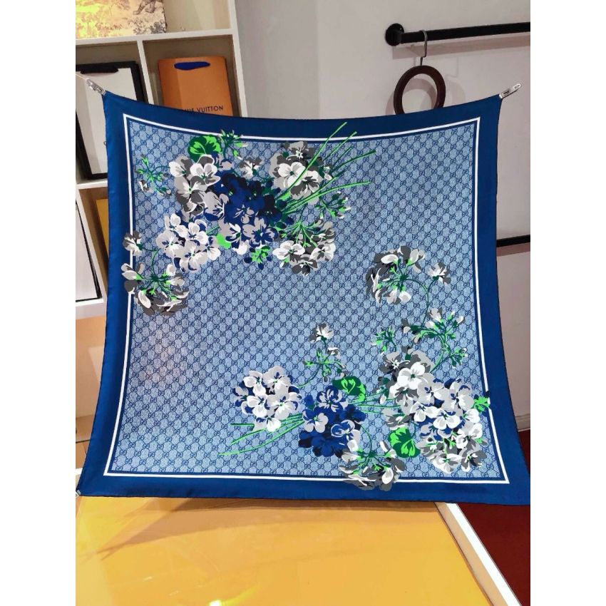 Gvc*1 Square Silk Scarf