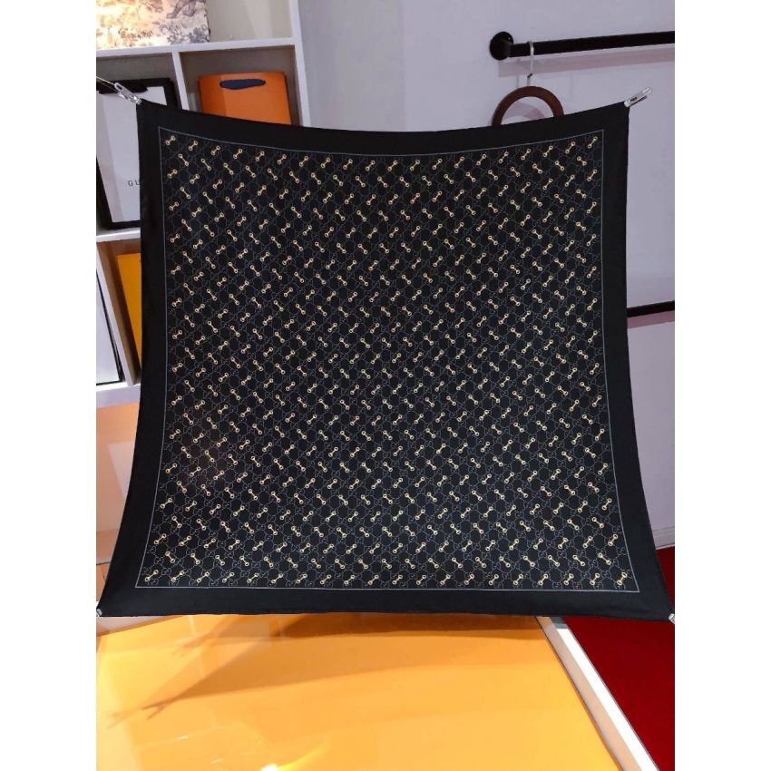Gvc*1 Square Silk Scarf