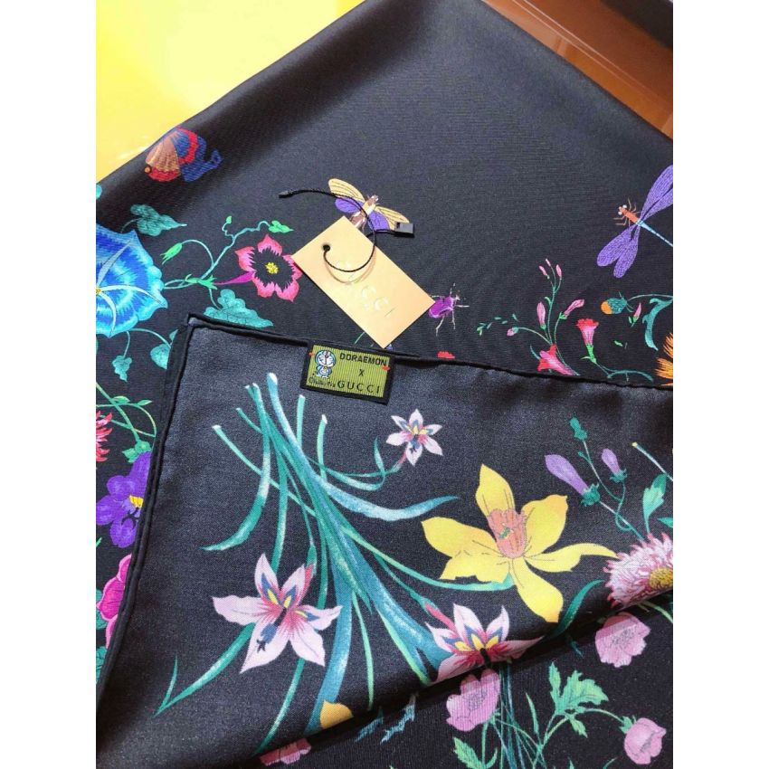 Gvc*1 Square Silk Scarf
