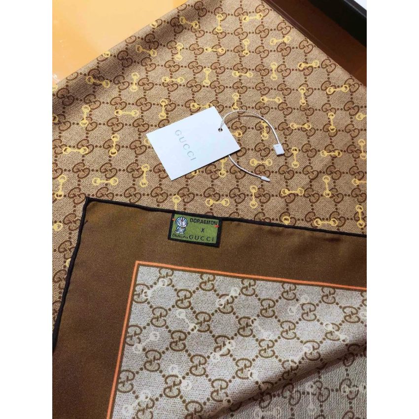 Gvc*1 Square Silk Scarf