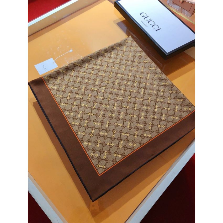 Gvc*1 Square Silk Scarf