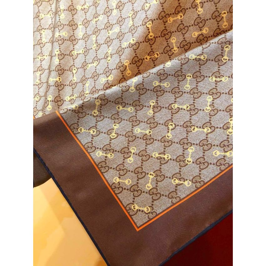 Gvc*1 Square Silk Scarf