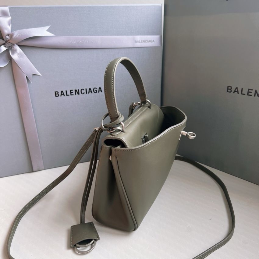Ba1en*iaga Rodeo Mini Handbag-Khaki