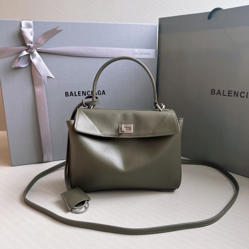Ba1en*iaga Rodeo Mini Handbag-Khaki