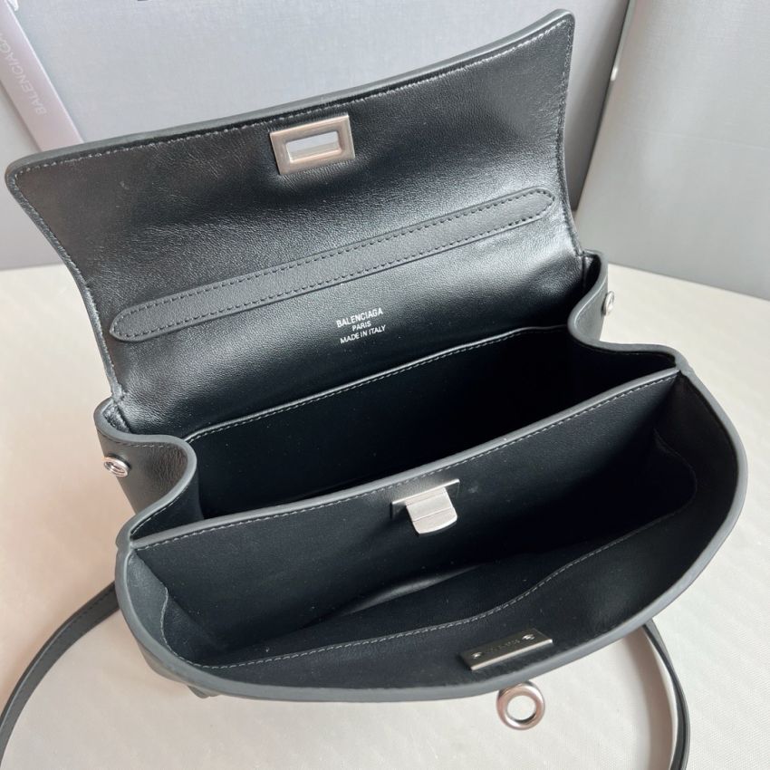 Ba1en*iaga Rodeo Mini Handbag-Black