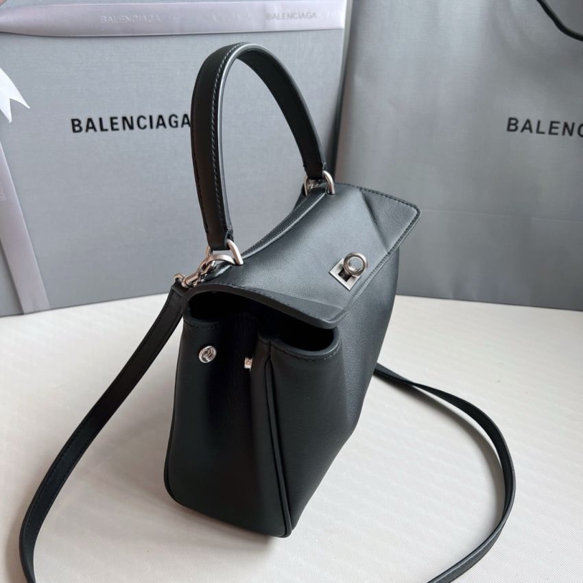 Ba1en*iaga Rodeo Mini Handbag-Black