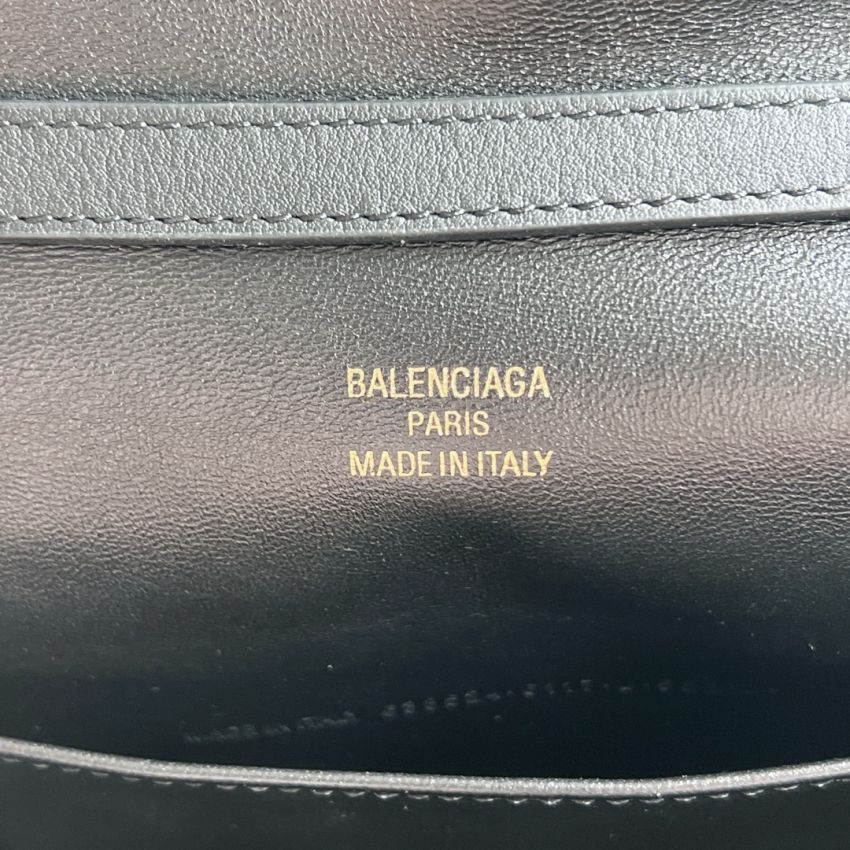 Ba1en*iaga Rodeo Mini Handbag-Black