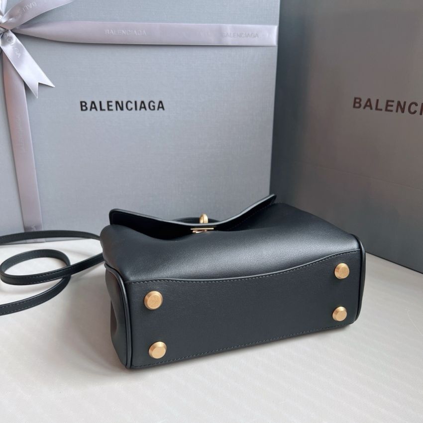 Ba1en*iaga Rodeo Mini Handbag-Black