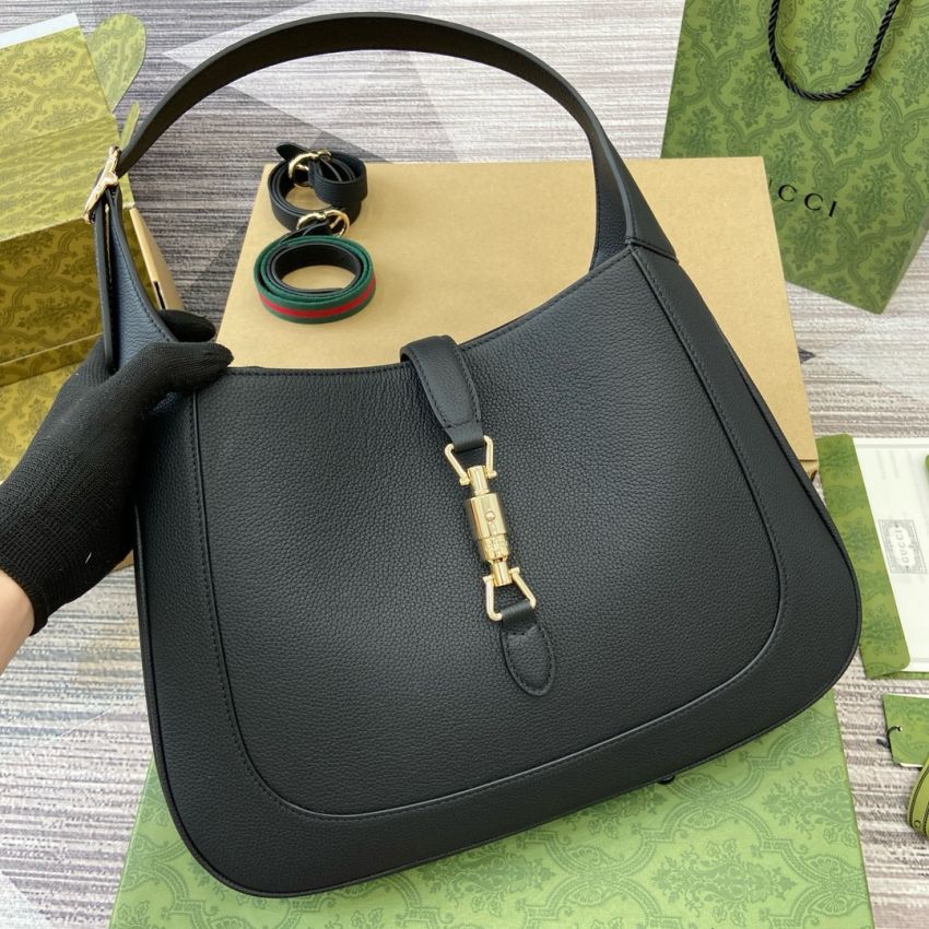 Gvc*1 Jackie 1961 Medium Shoulder Bag-Black