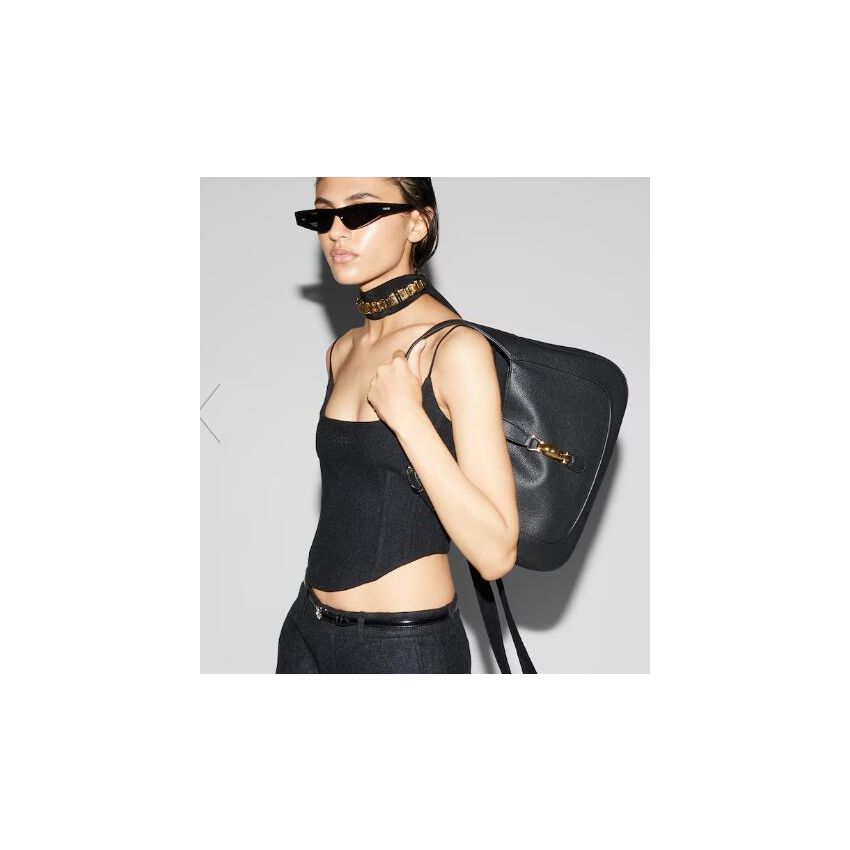 Gvc*1 Jackie 1961 Medium Shoulder Bag-Black
