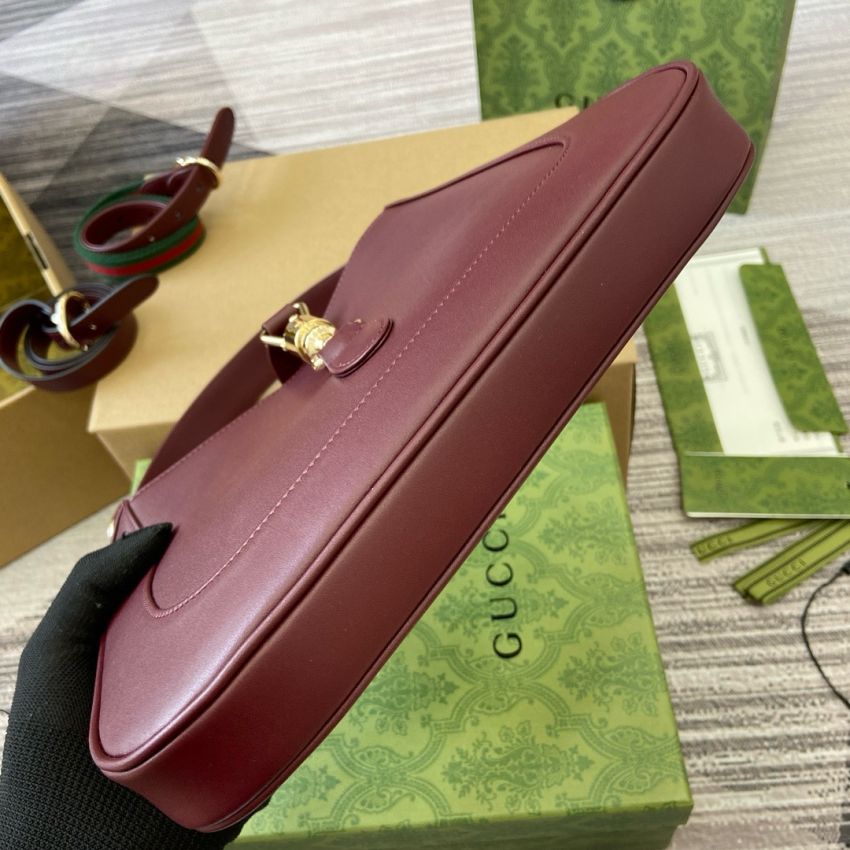 Gvc*1 Jackie 1961 Small Shoulder Bag-Rosso Ancora