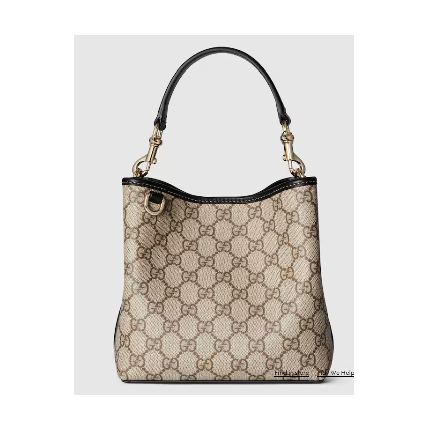 Gvc*1 GG Emblem Mini Buckeket Bag