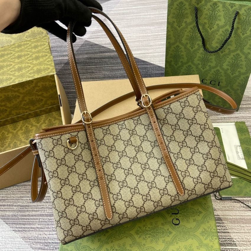 Gvc*1 GG emblem Small Tote bag