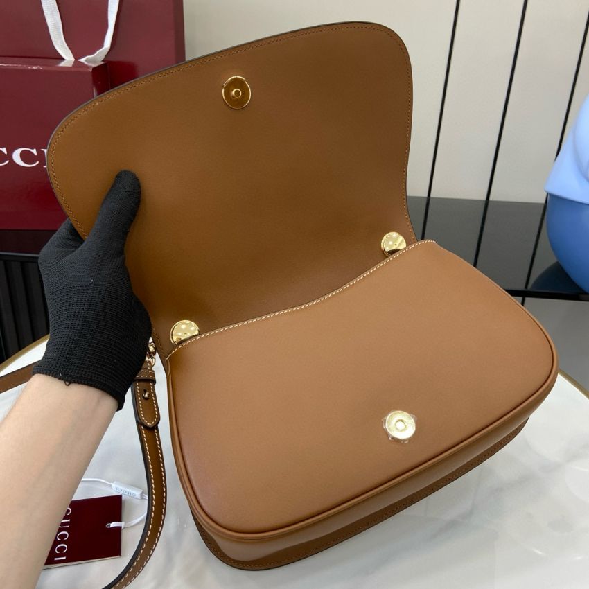 Gvc*1 blondie Small Top Handle Bag-Brown leather