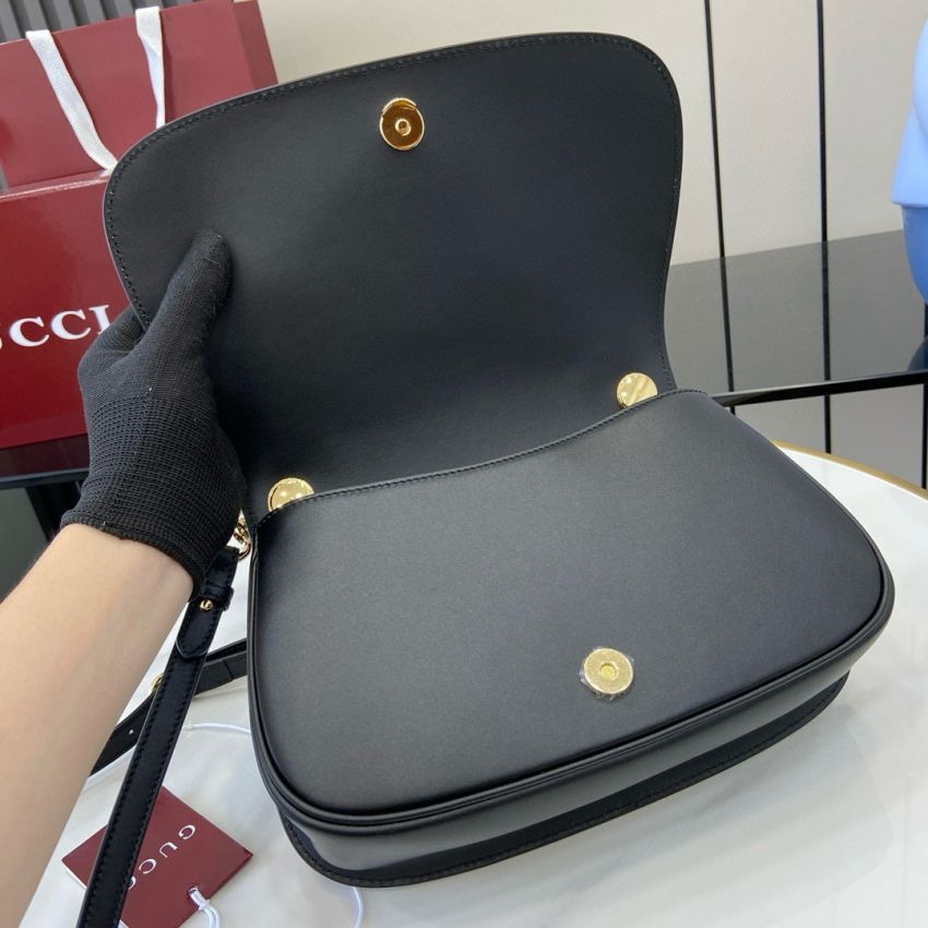 Gvc*1 blondie Small Top Handle Bag-Black leather