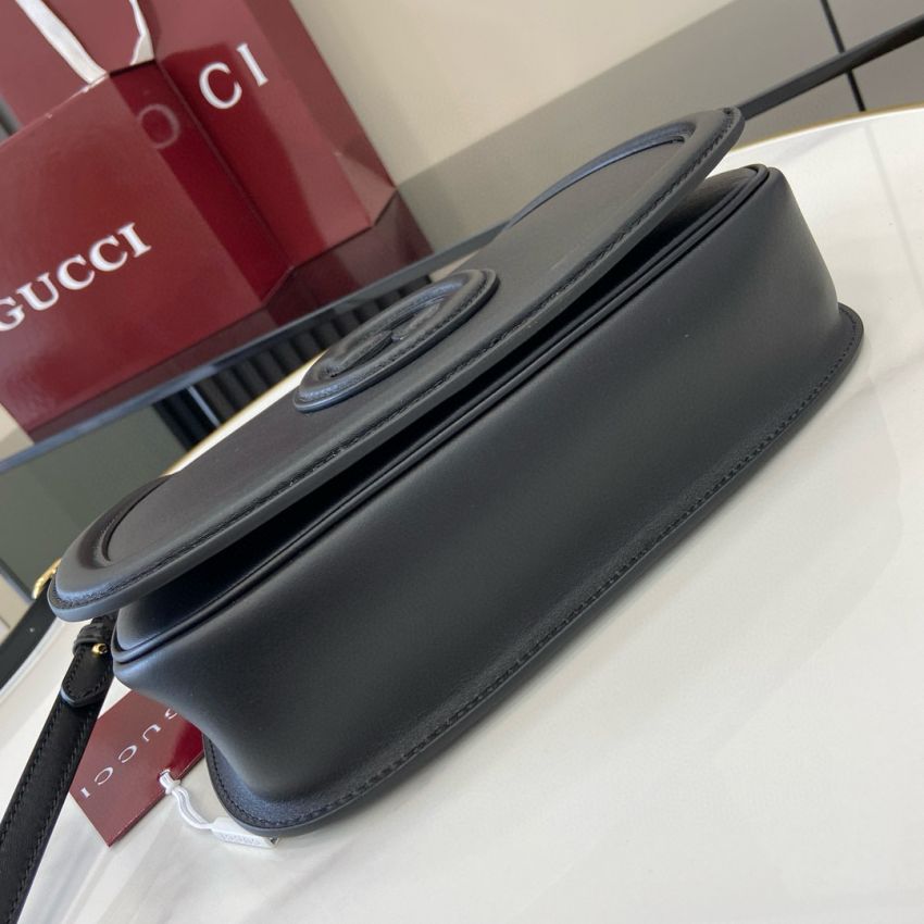 Gvc*1 blondie Small Top Handle Bag-Black leather