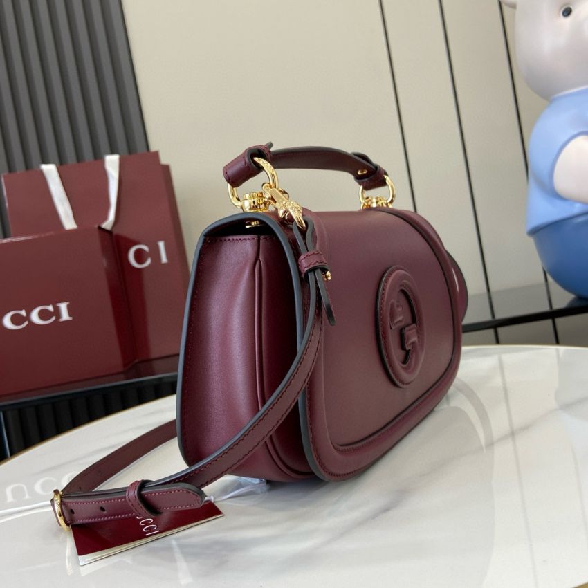 Gvc*1 blondie Small Top Handle Bag-Rosso Ancora Red