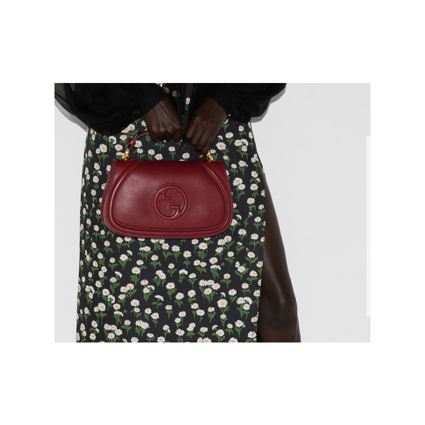 Gvc*1 blondie Small Top Handle Bag-Rosso Ancora Red