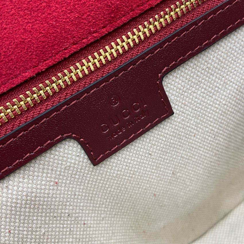 Gvc*1 Blondie Small Shoulder Bag- Rosso Ancora red