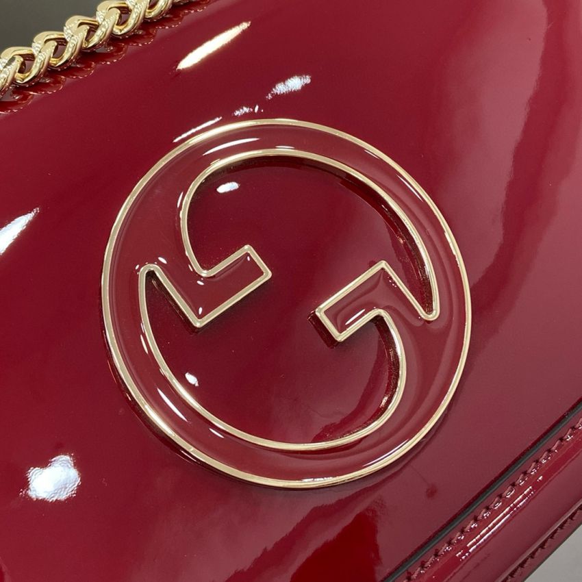 Gvc*1 Blondie Small Shoulder Bag- Rosso Ancora red