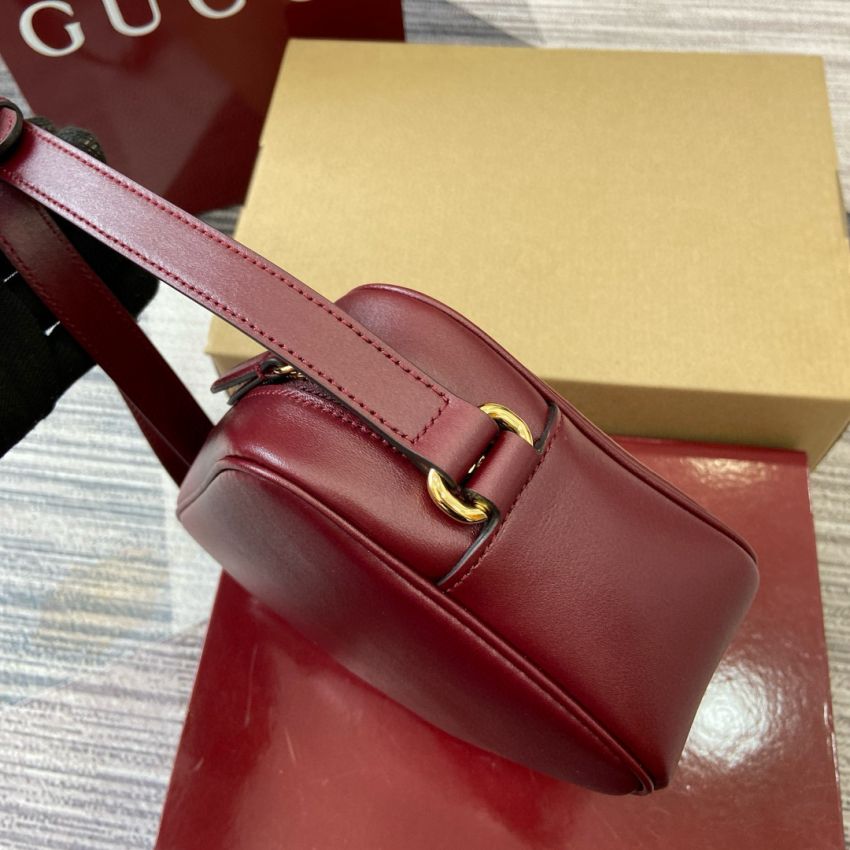 Gvc*1 Blondie Mini Shoulder Bag- Rosso Ancora Red