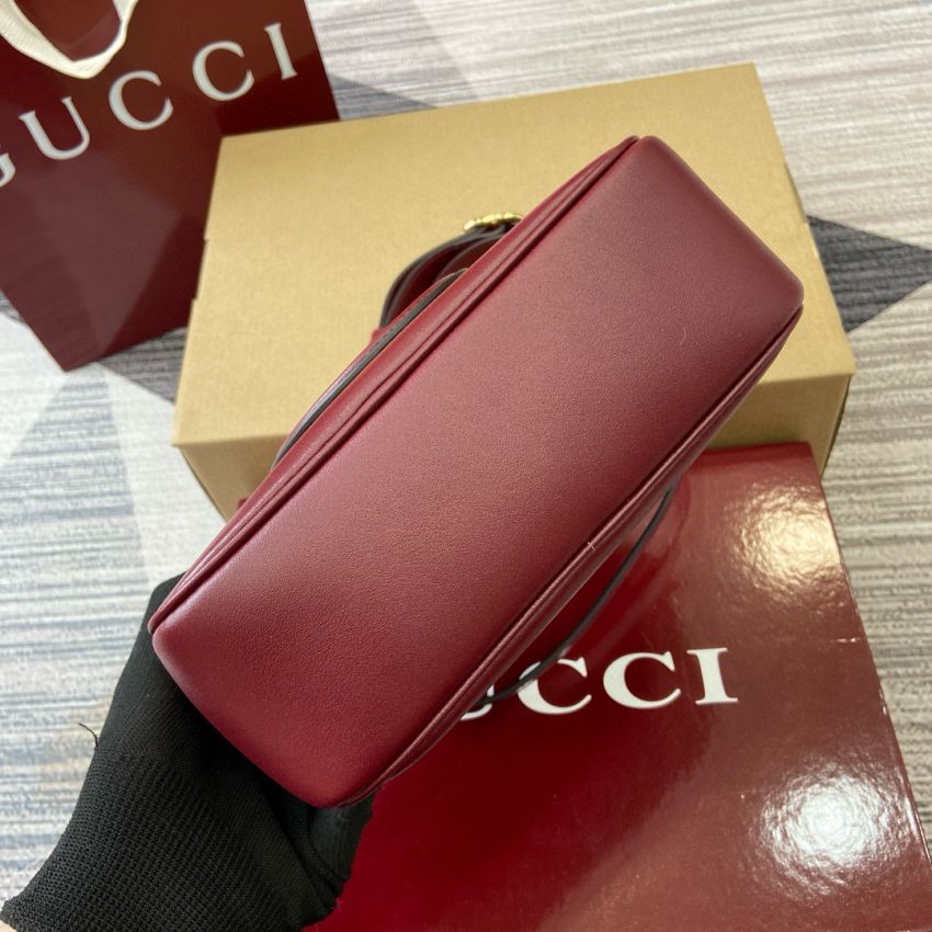 Gvc*1 Blondie Mini Shoulder Bag- Rosso Ancora Red