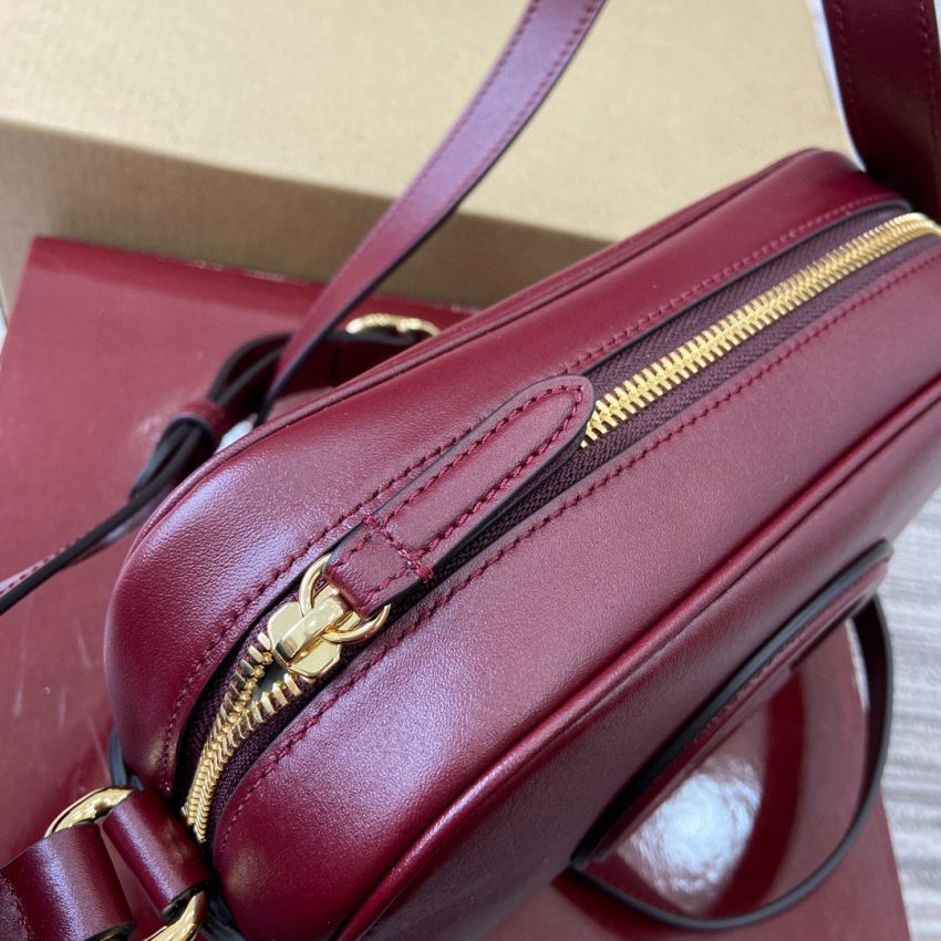 Gvc*1 Blondie Mini Shoulder Bag- Rosso Ancora Red