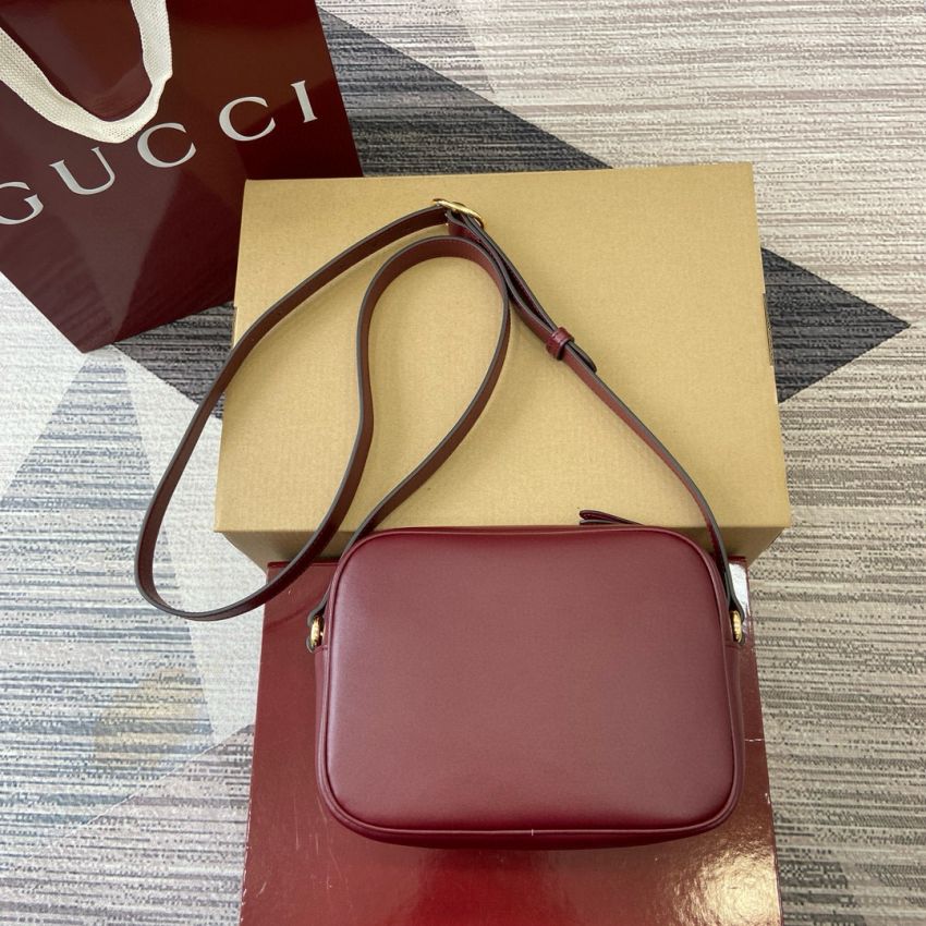 Gvc*1 Blondie Mini Shoulder Bag- Rosso Ancora Red