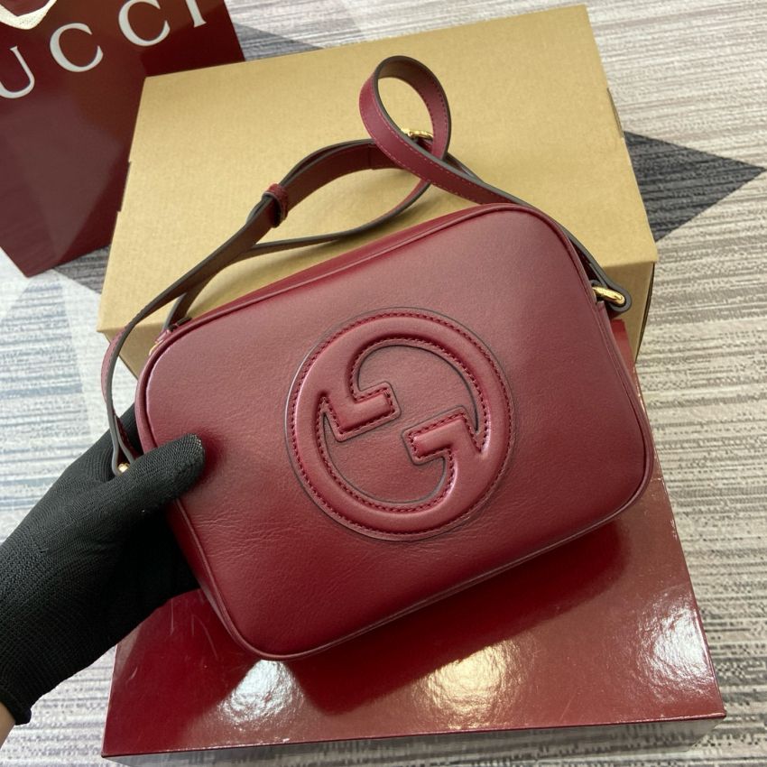 Gvc*1 Blondie Mini Shoulder Bag- Rosso Ancora Red