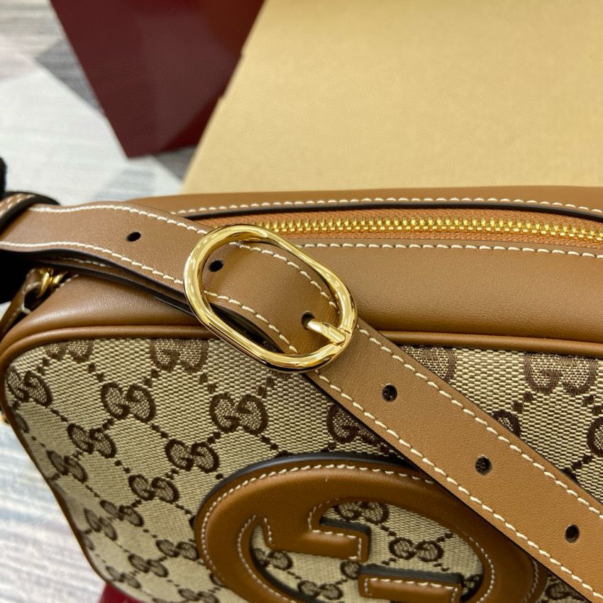 Gvc*1 Blondie Mini Shoulder Bag- Beige and brown