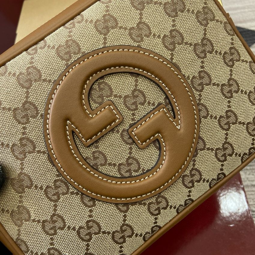 Gvc*1 Blondie Mini Shoulder Bag- Beige and brown