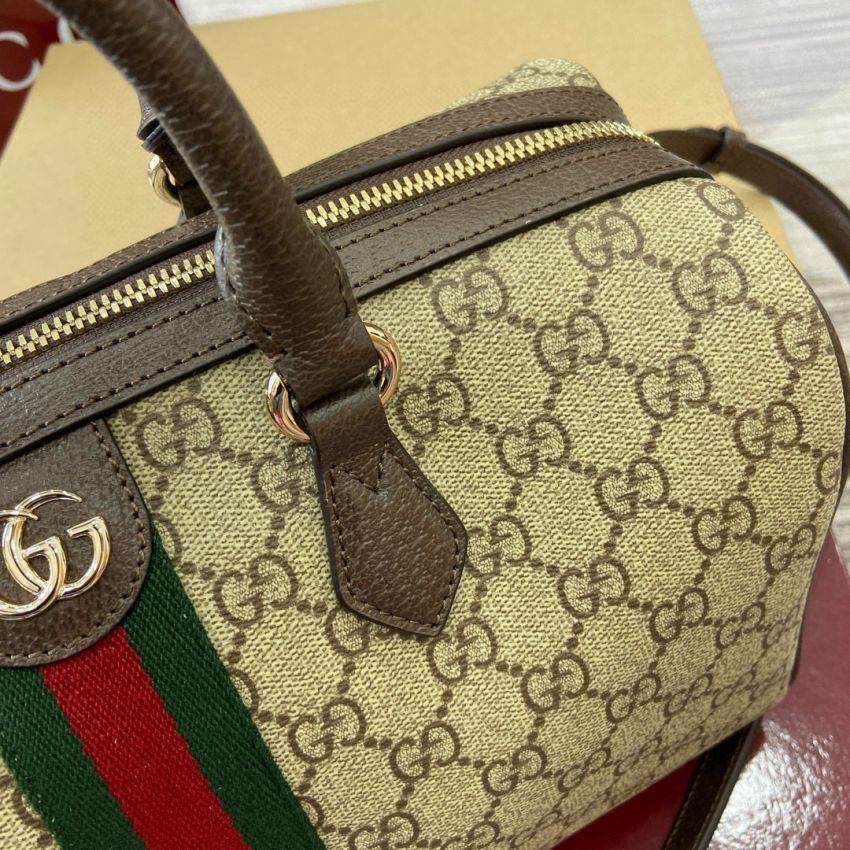 Gvc*1 Ophidia Large Boston Bag