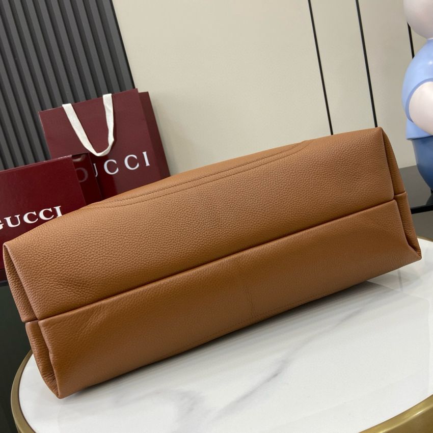 Gvc*1 Softbit Maxi shoulder bag -Brown
