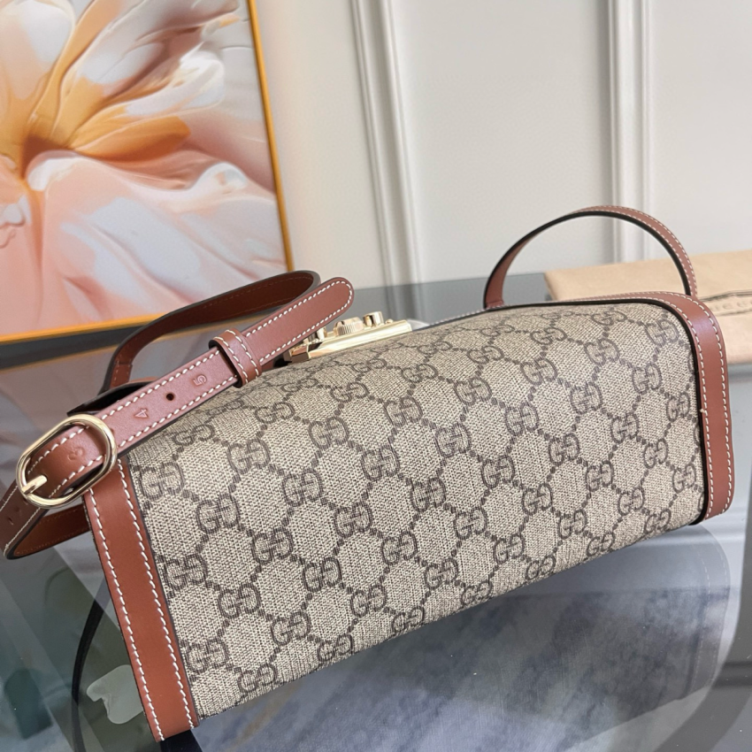 Padlock Medium Top Handle Bag