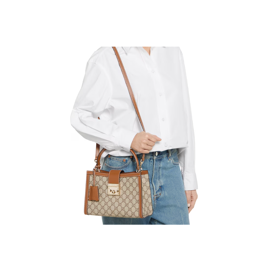Padlock Medium Top Handle Bag