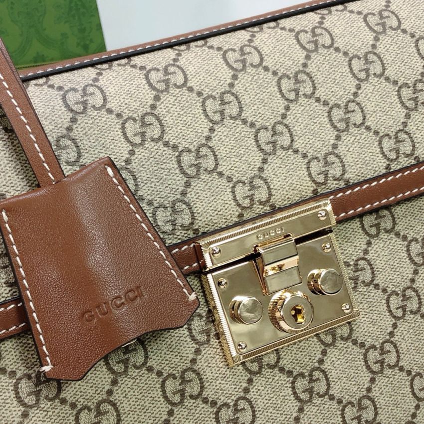 Padlock Medium Top Handle Bag