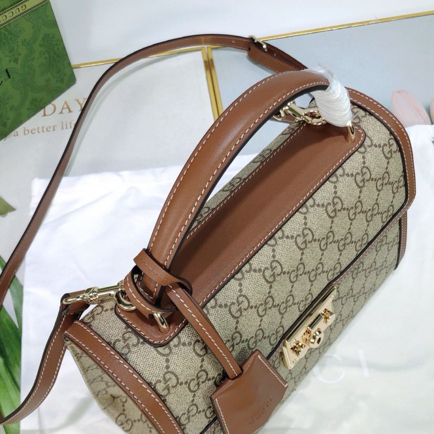 Padlock Medium Top Handle Bag