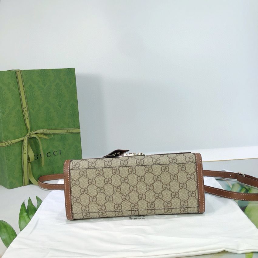 Padlock Medium Top Handle Bag