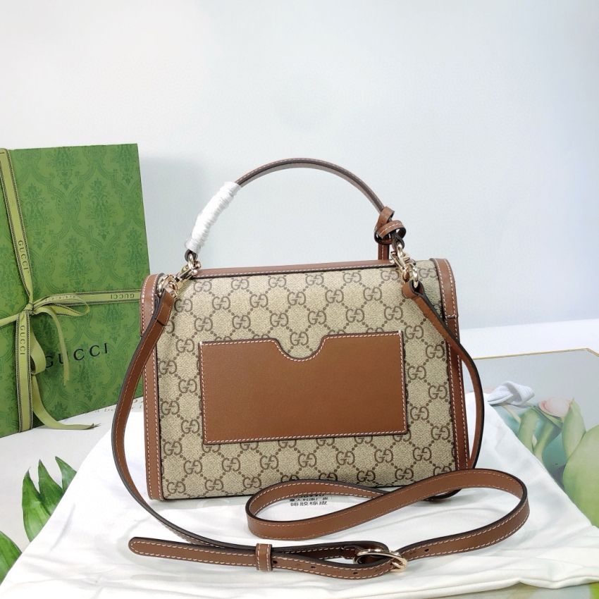 Padlock Medium Top Handle Bag