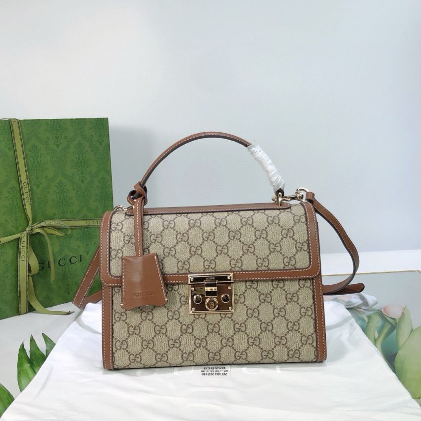 Padlock Medium Top Handle Bag
