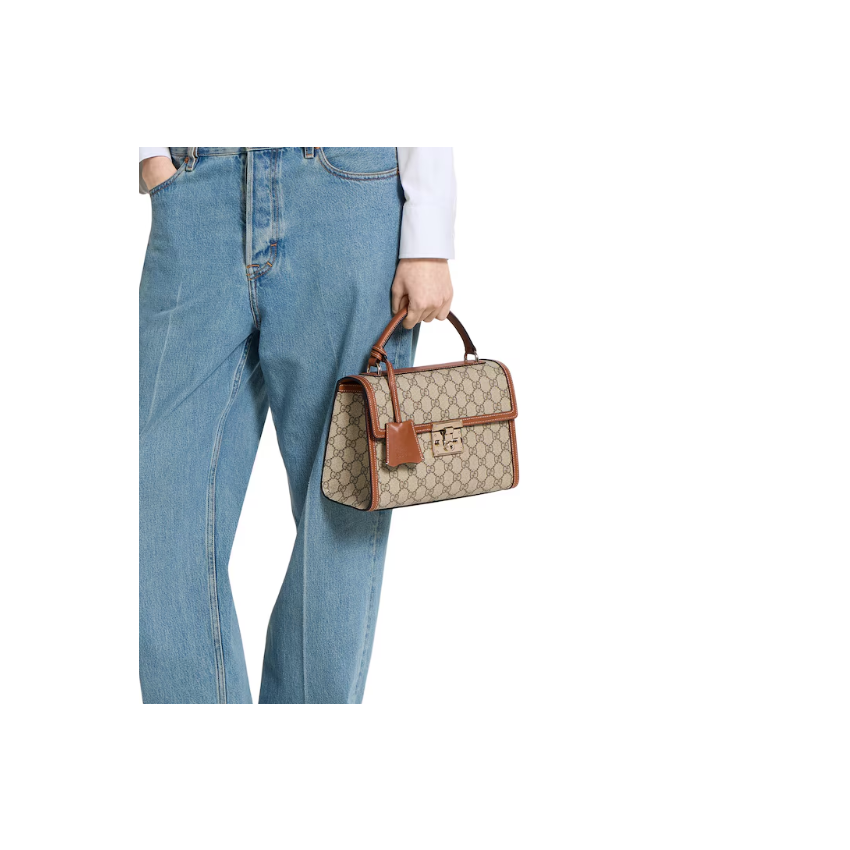 Padlock Medium Top Handle Bag