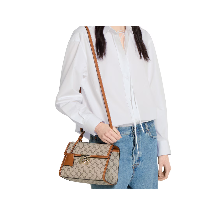 Padlock Medium Top Handle Bag