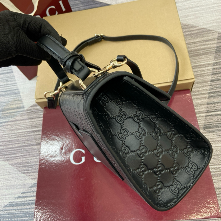 Padlock Medium Top Handle Bag