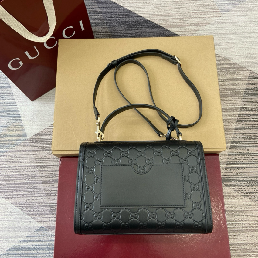 Padlock Medium Top Handle Bag